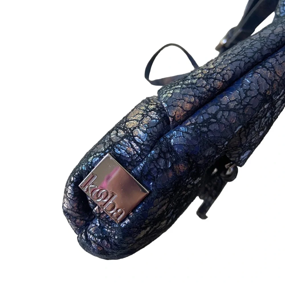 Kooba Metallic Purple Crossbody Bag *NEW* - Picture 2 of 12